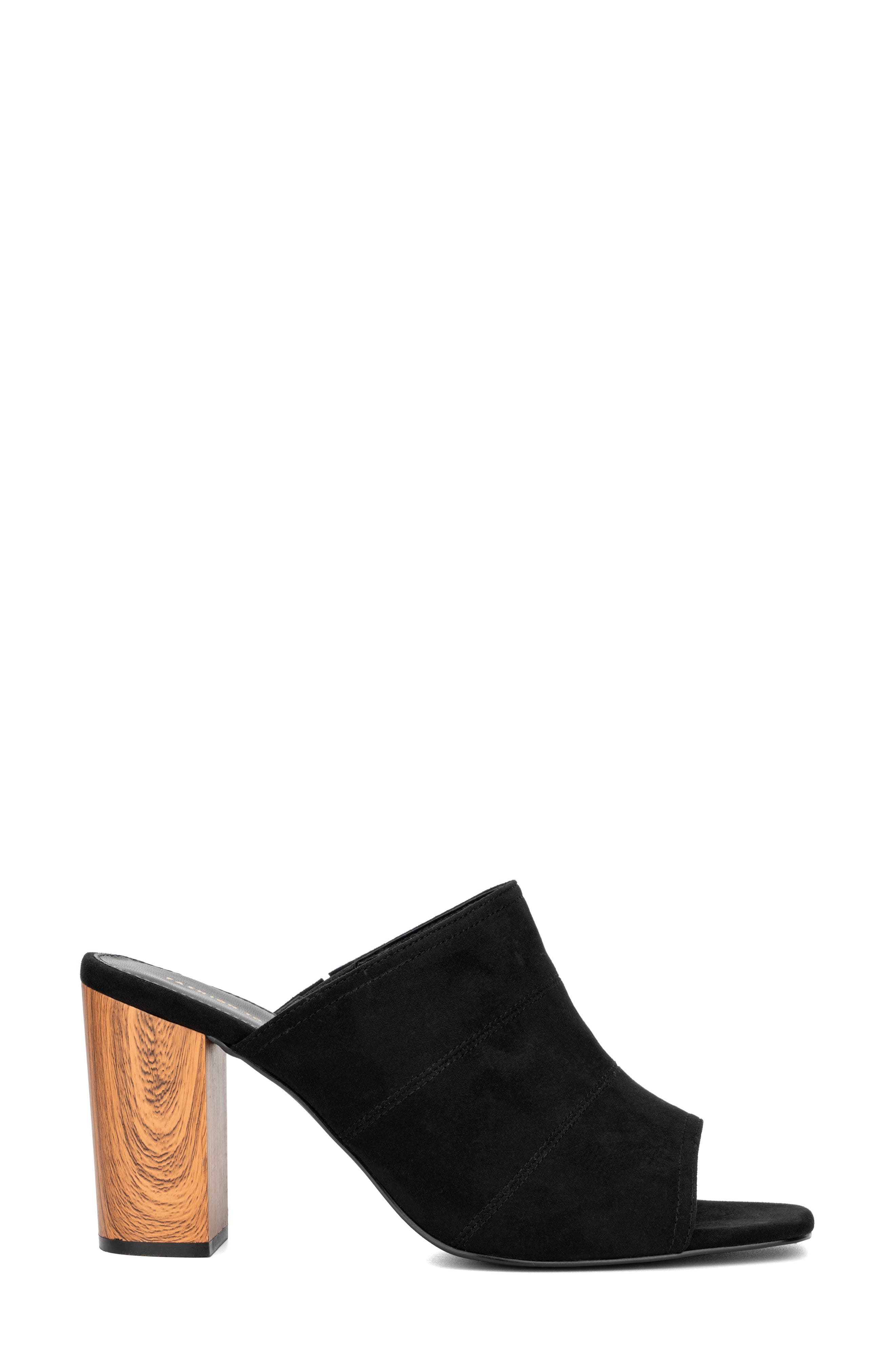 Fashion to Figure Cheyenne Block Heel Mule - Wide Width, Alternate, color, 