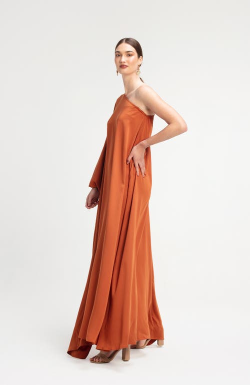 Diarrablu Satu Dress In Solid Rust