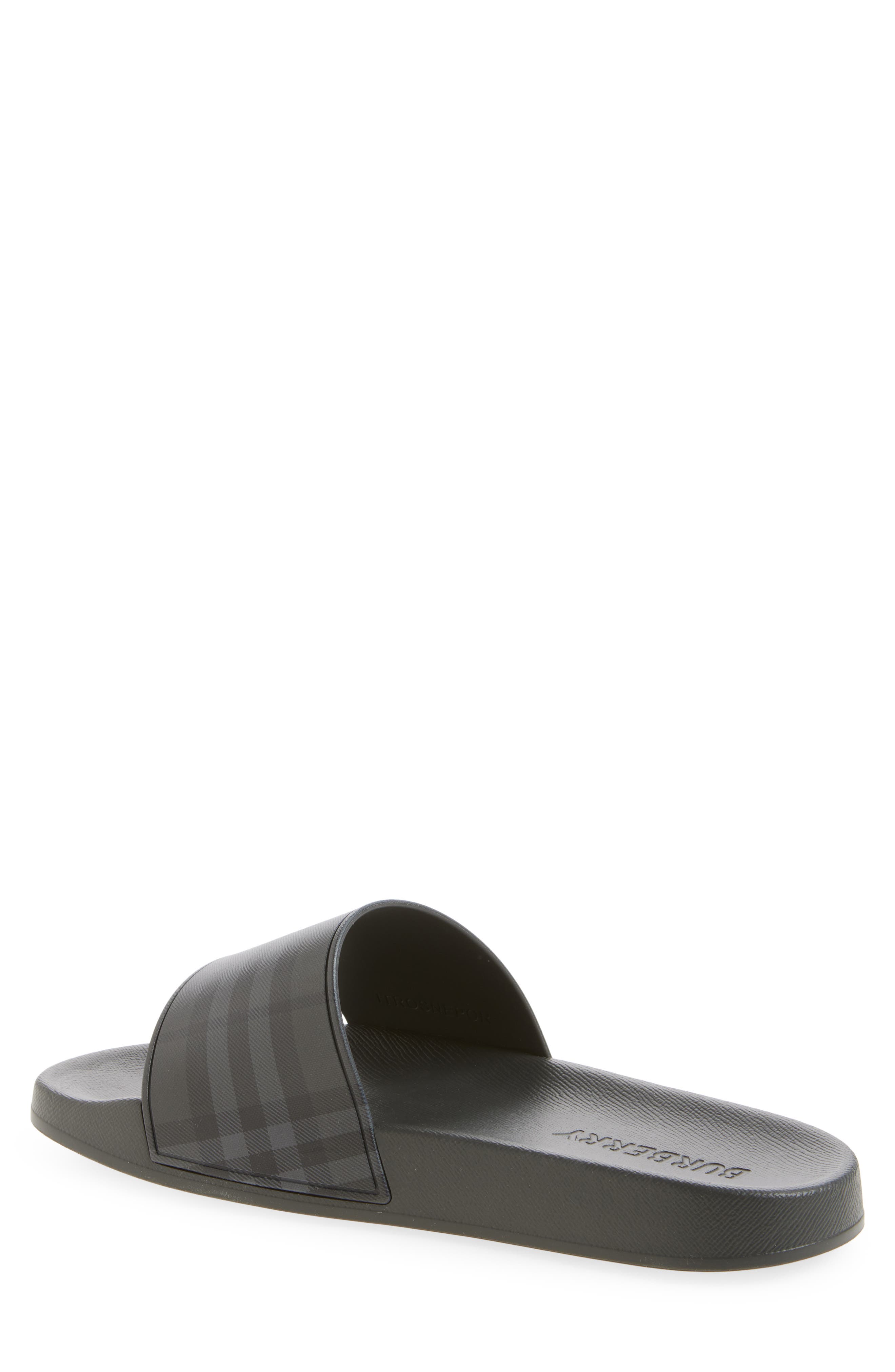 Burberry Furley Check Slide Sandal, Alternate, color, 