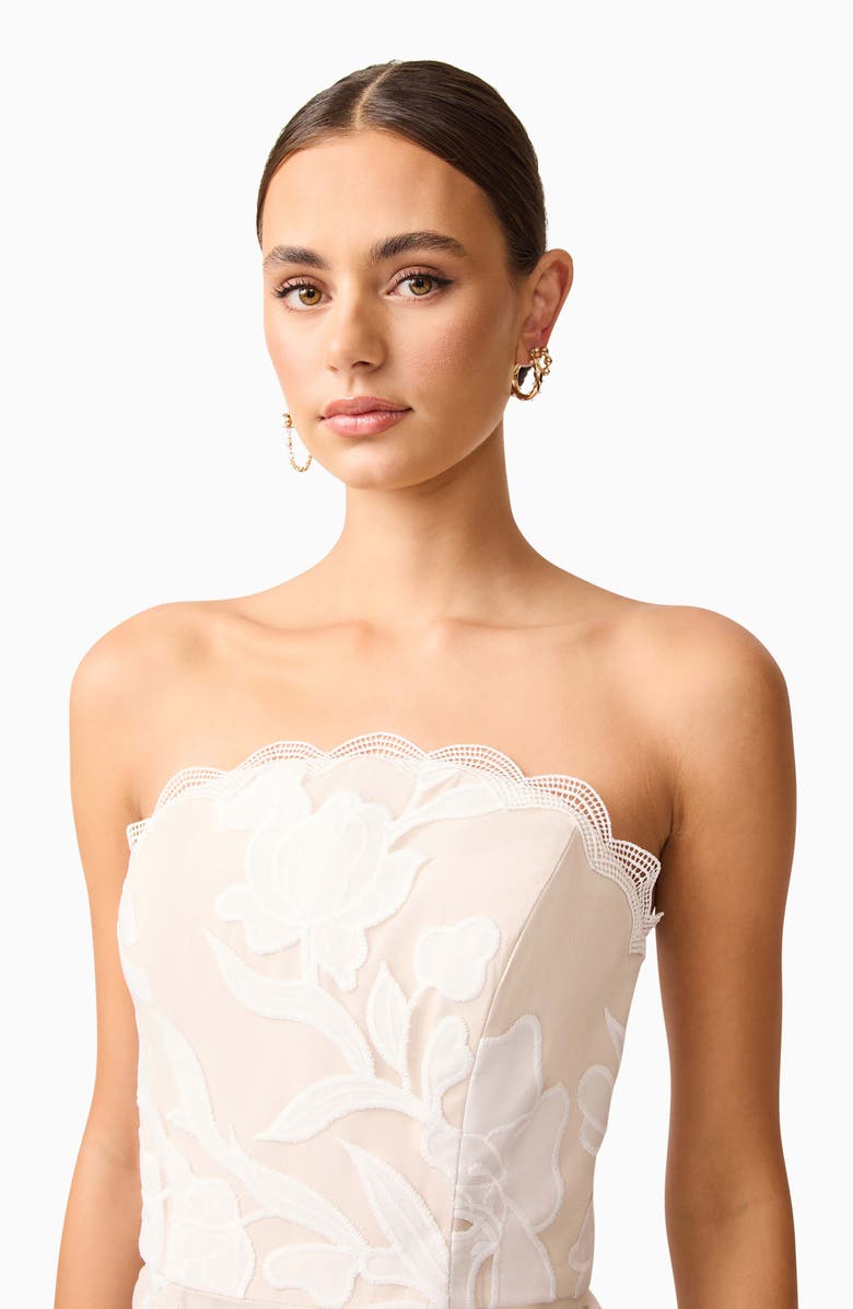 Flor Strapless Cocktail Dress