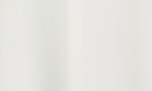Victoria Beckham Folded Cap Sleeve Midid Dress In Ivory