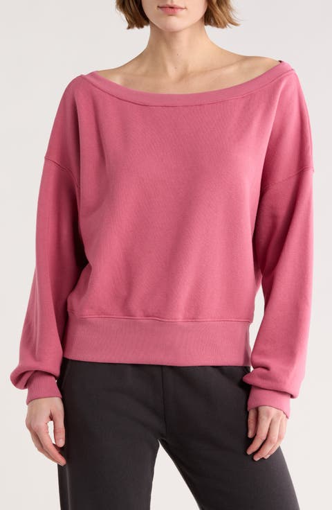 La Vida Off the Shoulder Sweatshirt