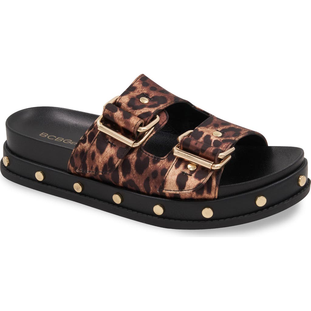 Bcbgeneration Bamba Platform Sandal In Cheetah