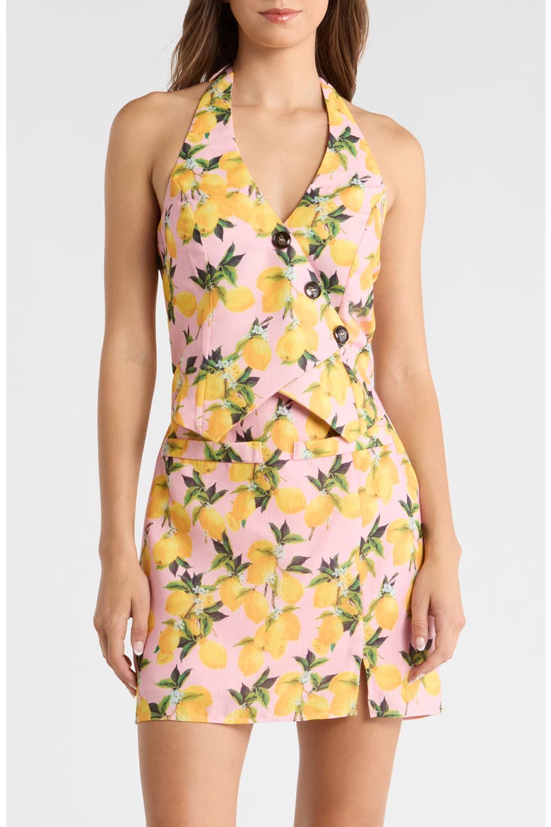 Desery Halter Vest, Main, color, YELLOW-MULTI