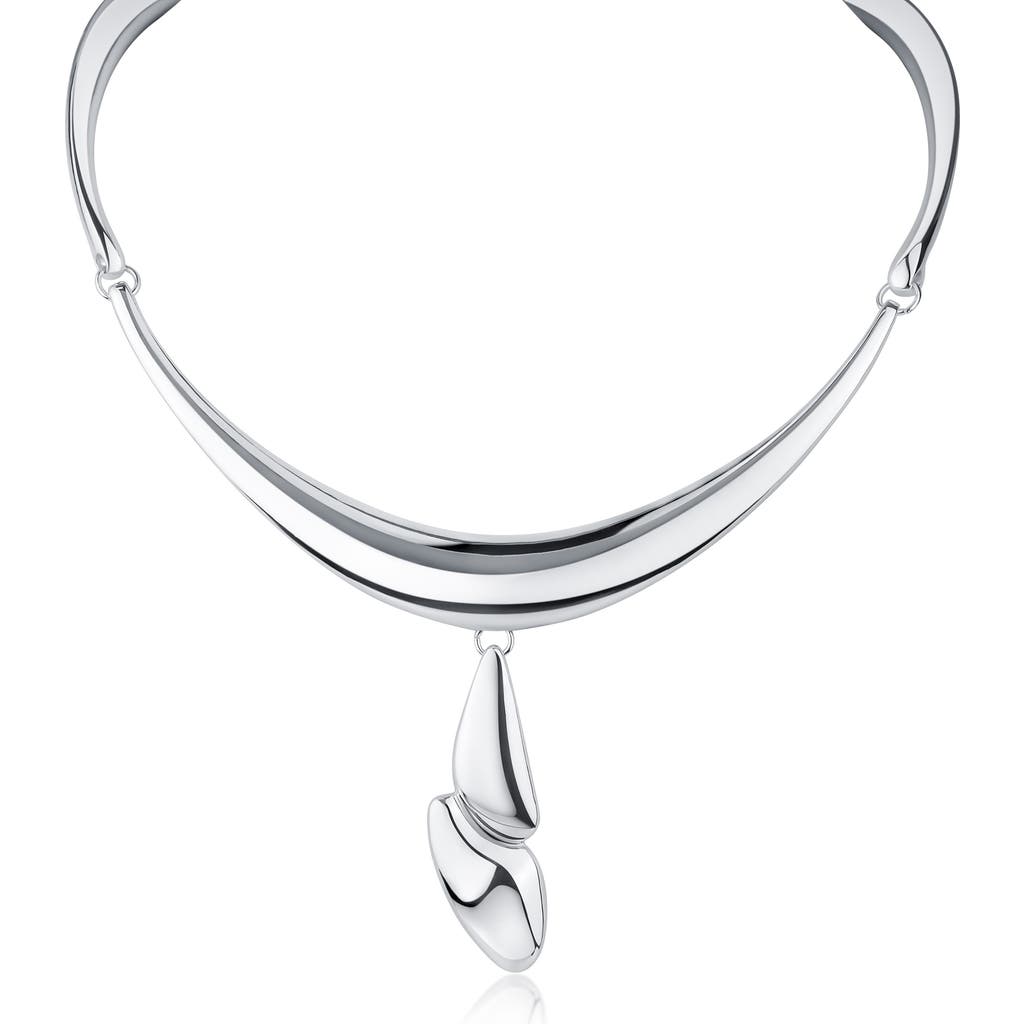 Jardin Stationed Bar Drop Collar Necklace