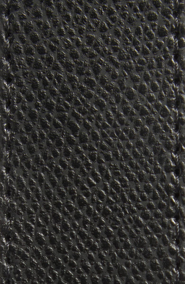 FRAME The Square Buckle Suede Belt, Alternate, color, Black