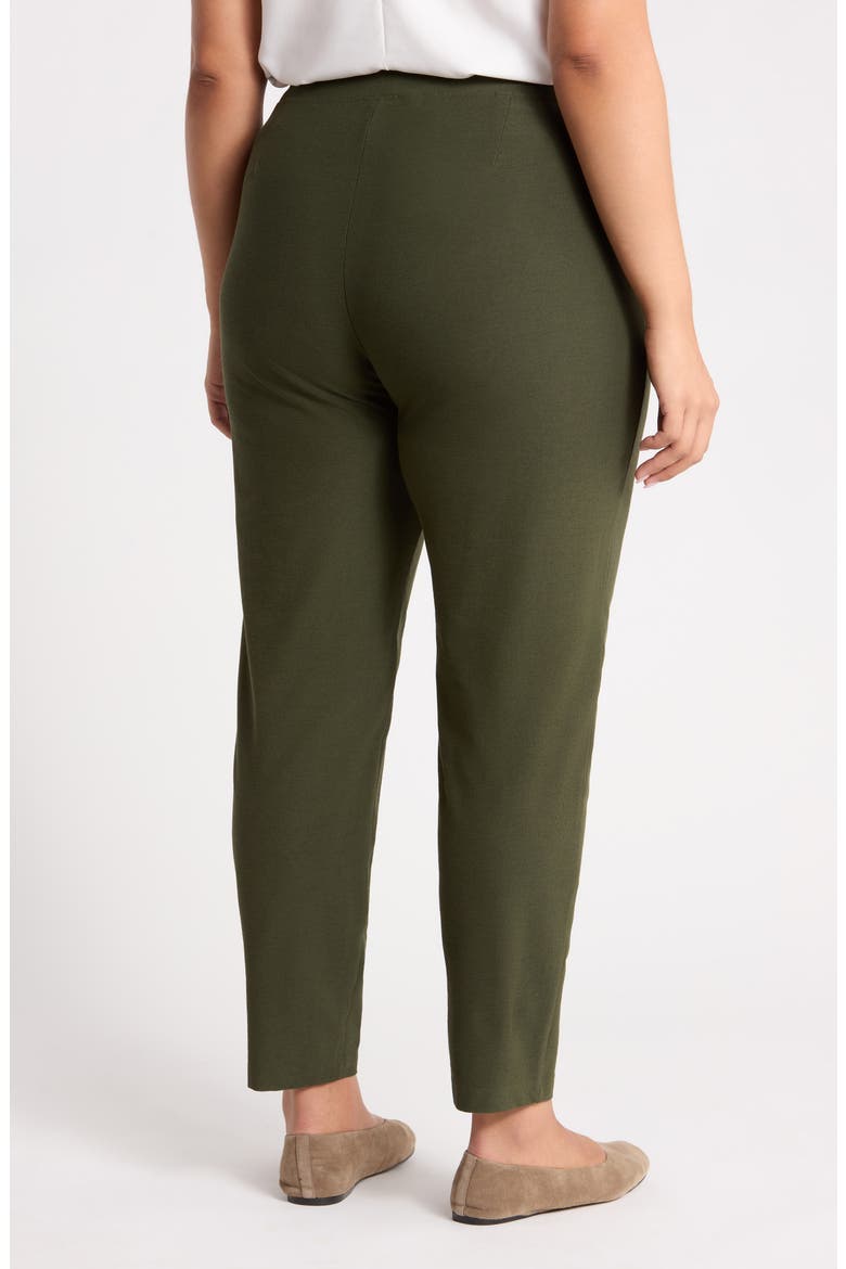 Slim Ankle Pants, Alternate, color, SEAWEED