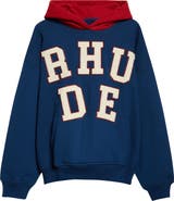 Rhude Chenille Logo Patch Hoodie