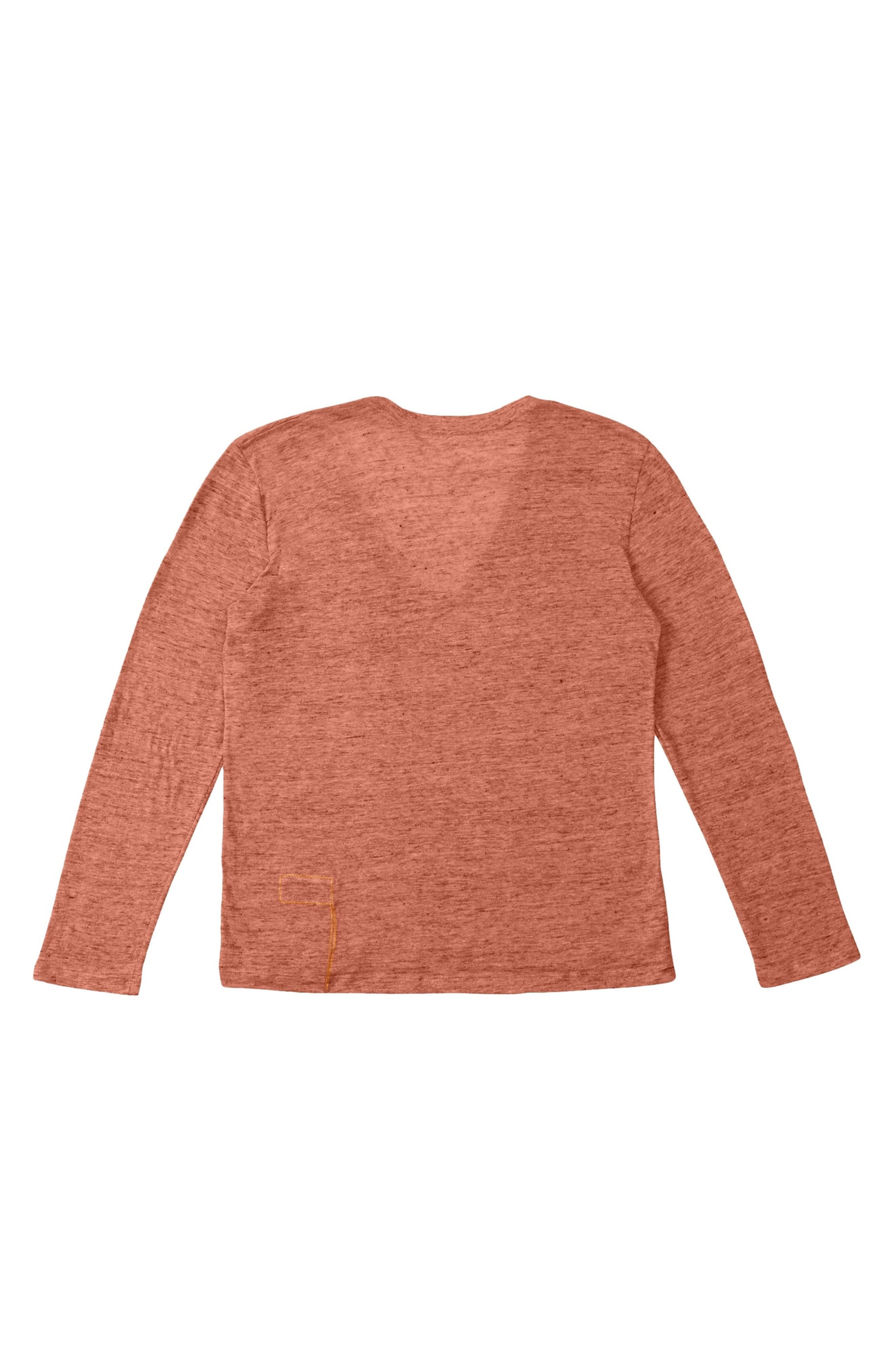 Long Sleeve Linen T-Shirt - image 2