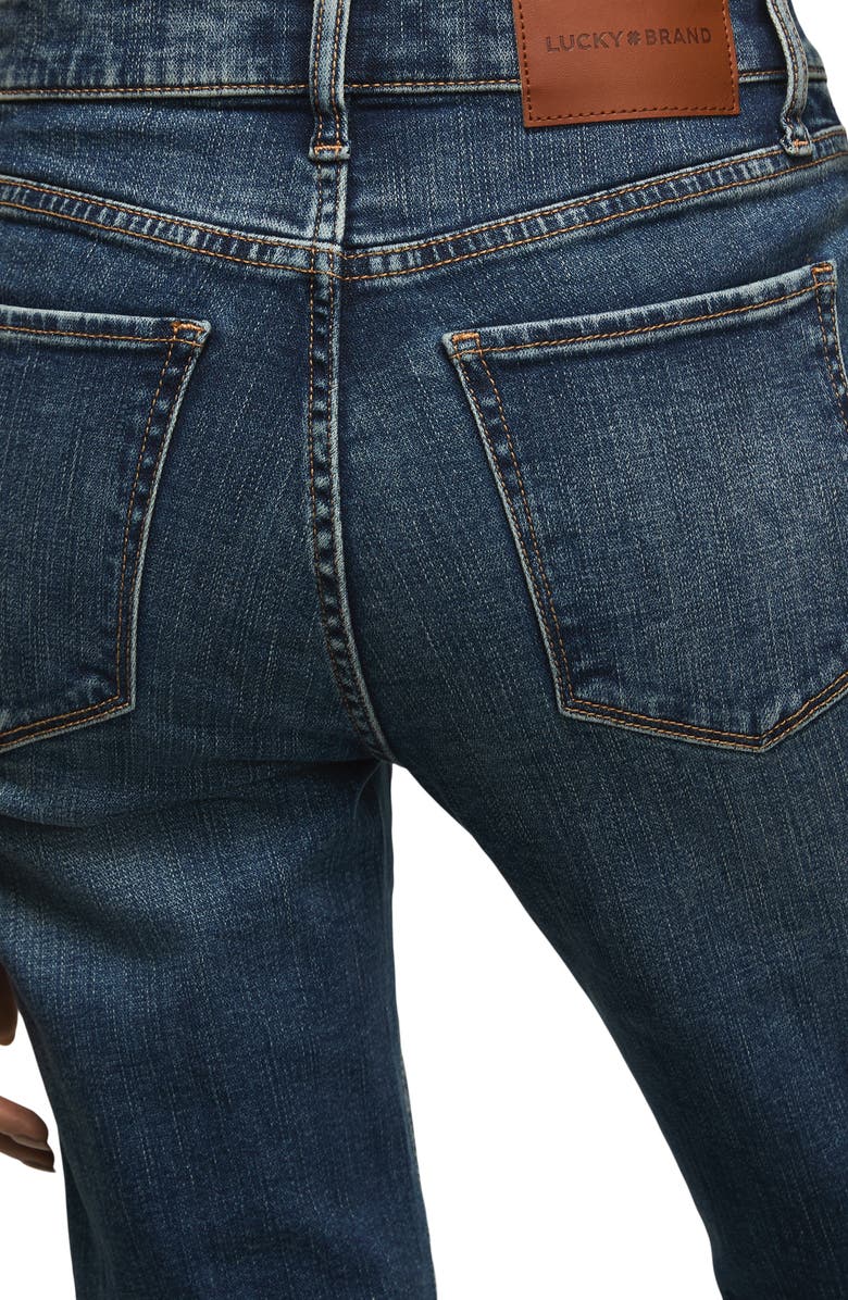 Lucky Brand Zoe Straight Leg Crop Jeans, Alternate, color, Mystic Moon Wash