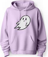 Dalix Giant Ghost Fleece Hoodie