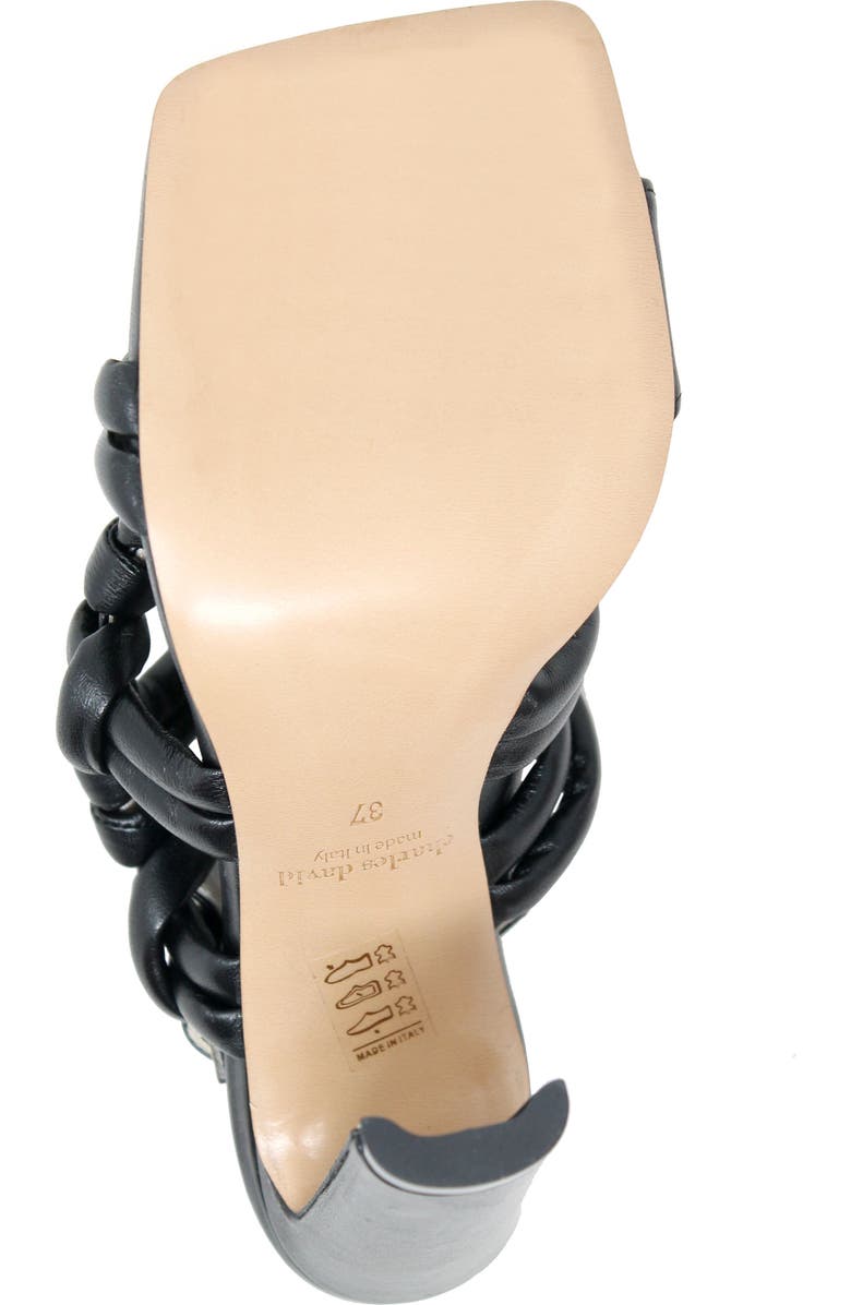 Charles David Lonestar Knotted Sandal, Alternate, color,