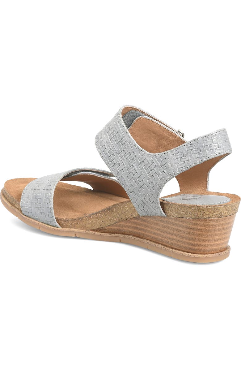 Söfft Verdi II Slingback Wedge Sandal, Alternate, color, Chambray