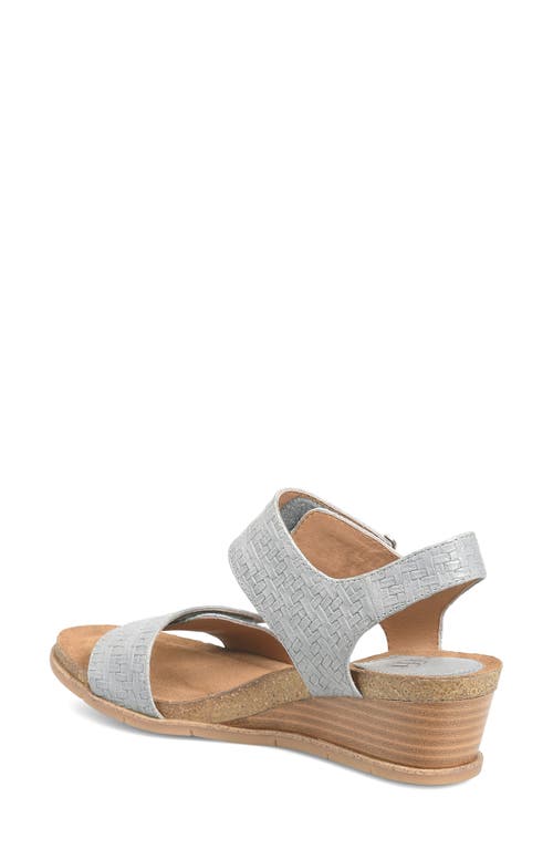 Söfft Verdi Ii Slingback Wedge Sandal In Chambray