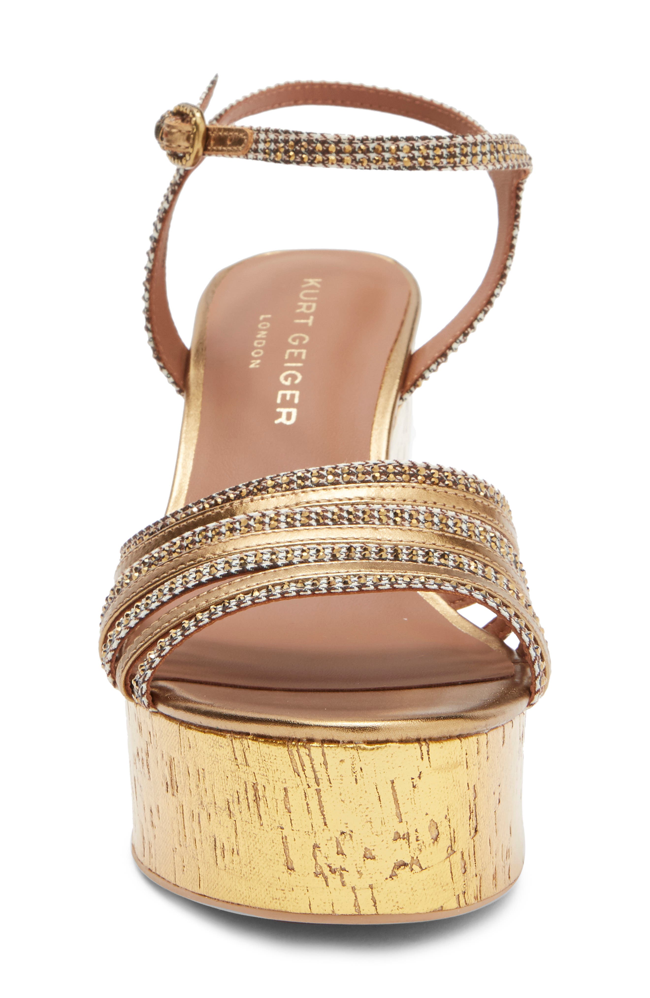 Kurt Geiger London Pierra Platform Wedge Sandal, Alternate, color, 