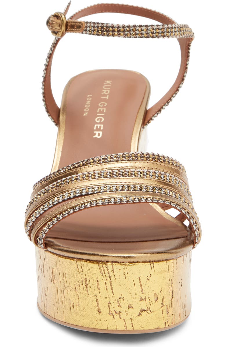Kurt Geiger London Pierra Platform Wedge Sandal, Alternate, color,