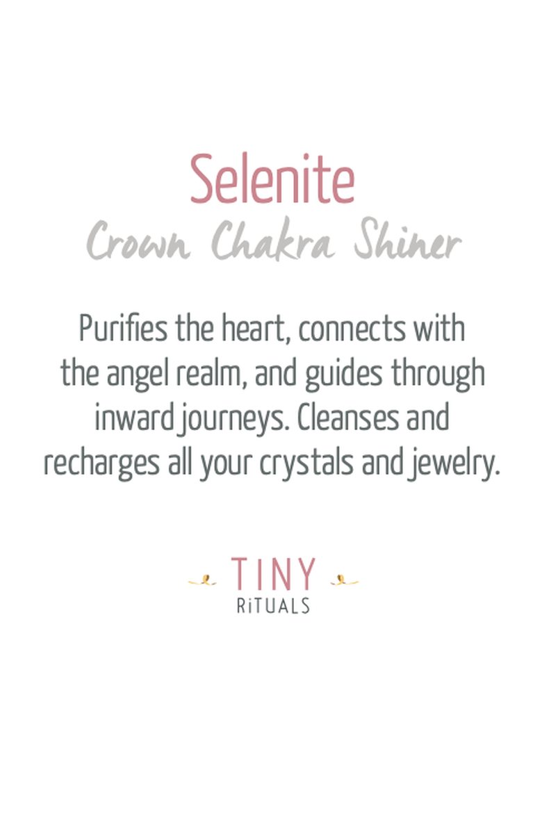 Selenite Moon Recharging Bowl, Alternate, color, Selenite