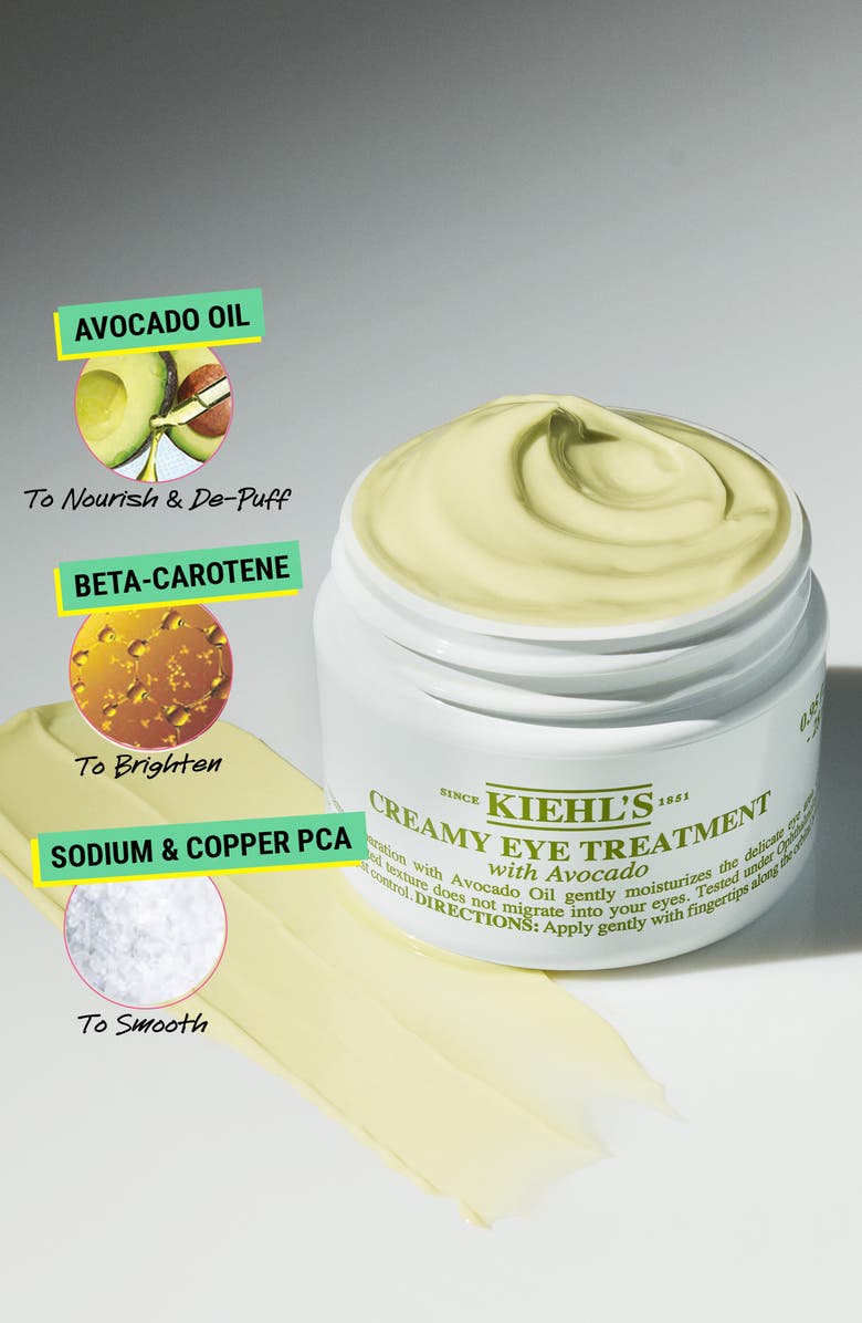 Kiehl's Since 1851 Creamy Eye Treatment with Avocado Home & Away Set $96 Value, Alternate, color,
