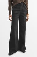 MANGO Elise High Waist Wide Leg Jeans