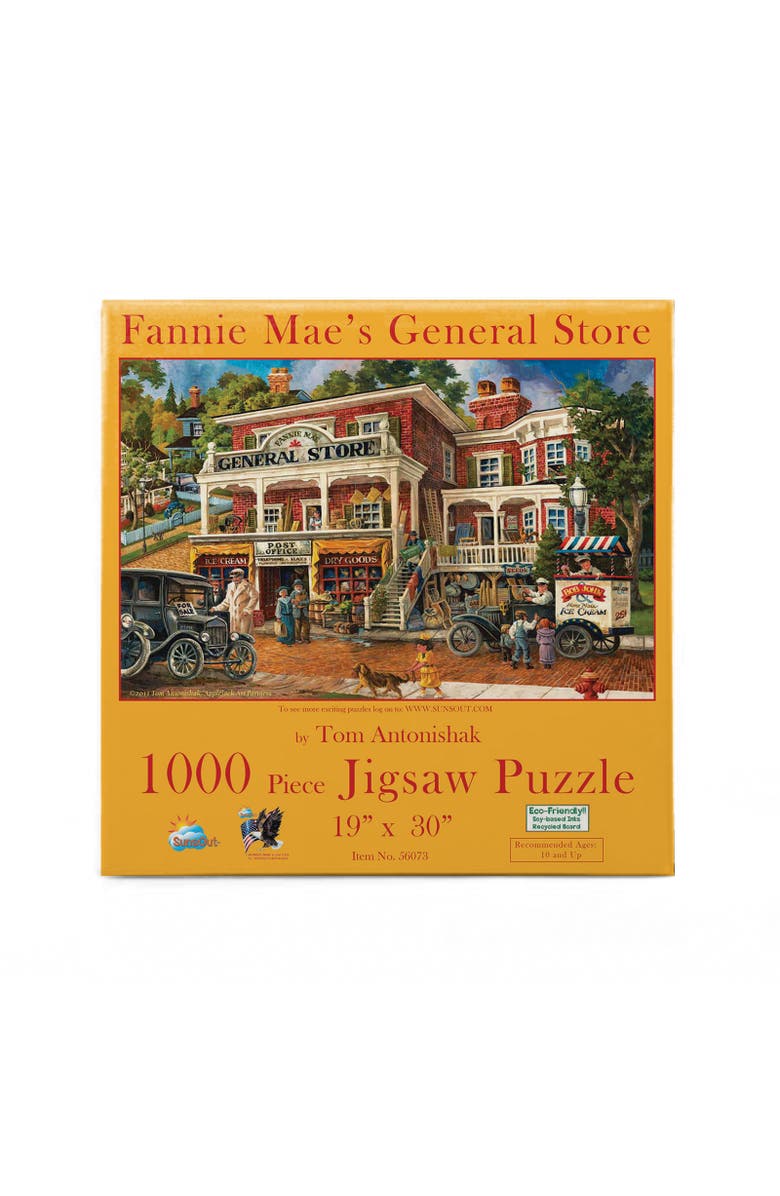Sunsout Fannie Mae's General Store 1000 piece Jigsaw Puzzle for Adults, Alternate, color, Multicolor