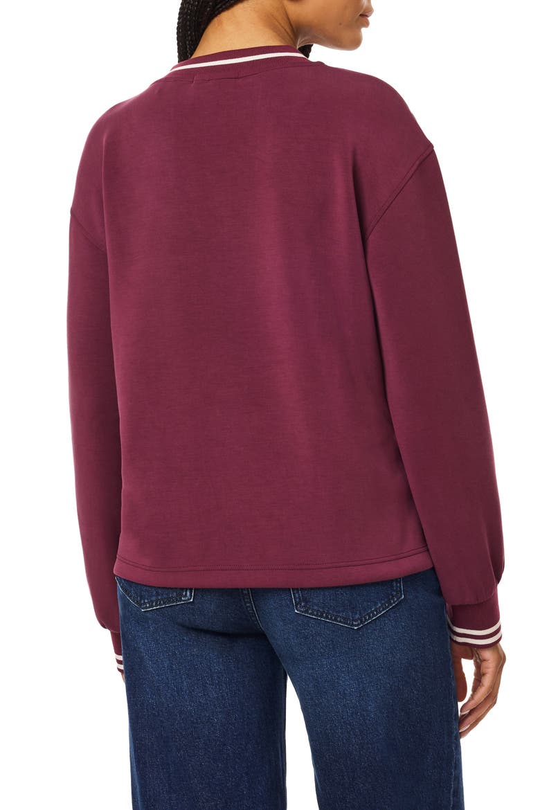 V-Neck Sweatshirt, Alternate, color, FIG