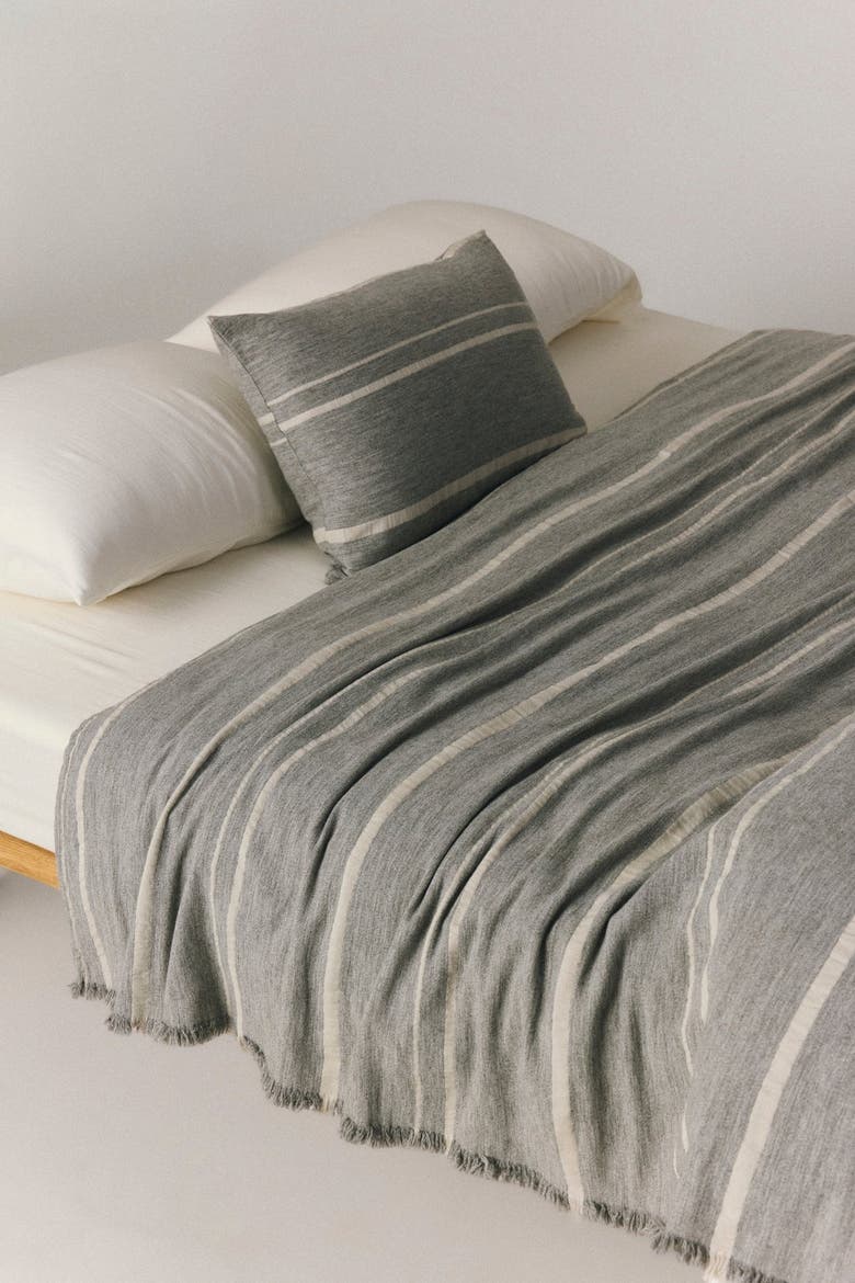 Valetta King Bedspread, Main, color, Grey