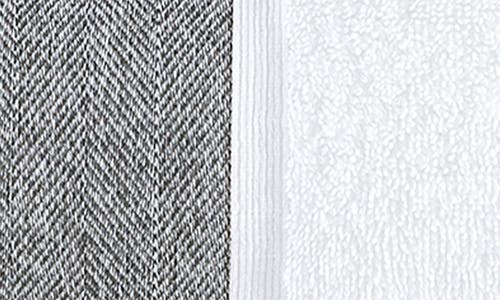 Brooks Brothers Ottoman Rolls Turkish Cotton Bath Towel In Gray
