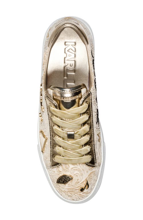 Karl Lagerfeld Paris Cate Rococo Sneaker In Multi