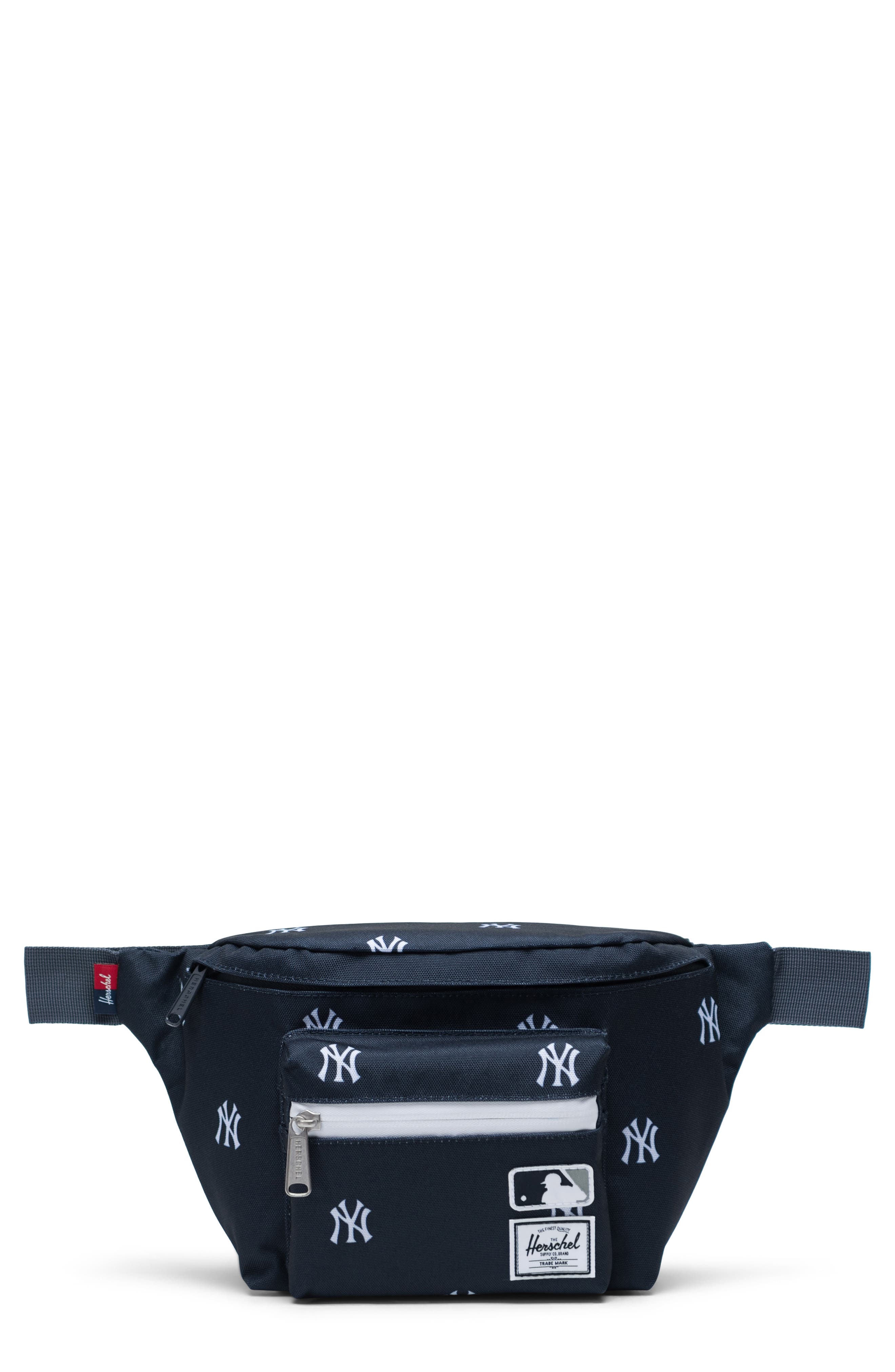 Seventeen - MLB Outfield Hip Pack, Main, color, NEW YORK YANKEES