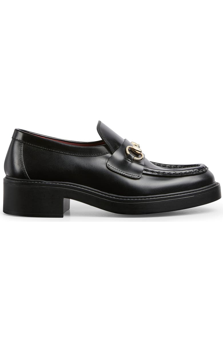 Gucci Mr. Horsebit Loafer, Alternate, color, Black