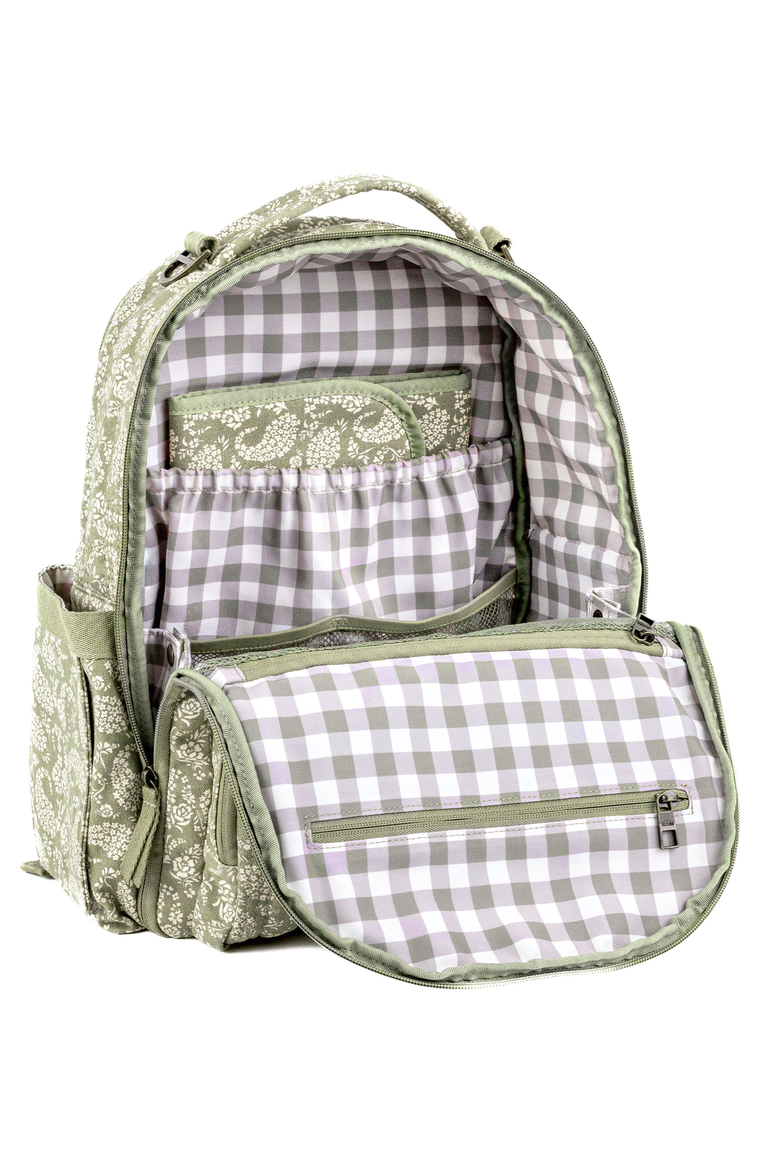 JuJuBe x Sazan Hendrix Classic Diaper Backpack, Alternate, color, Paisley Floral