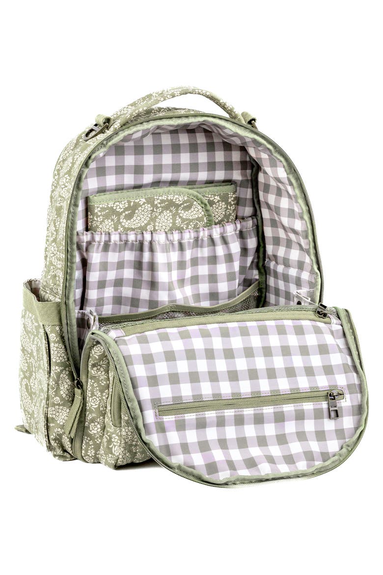 x Sazan Hendrix Classic Diaper Backpack, Alternate, color, PAISLEY FLORAL