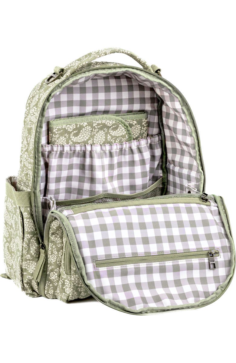JuJuBe x Sazan Hendrix Classic Diaper Backpack, Alternate, color, Paisley Floral