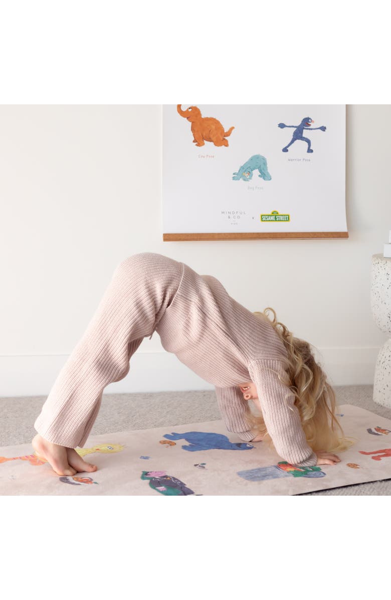 Mindful & Co Kids Sesame Street Yoga Bundle, Alternate, color, Sesame Street Print