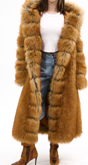 Elizabeth Faux Fur Coat