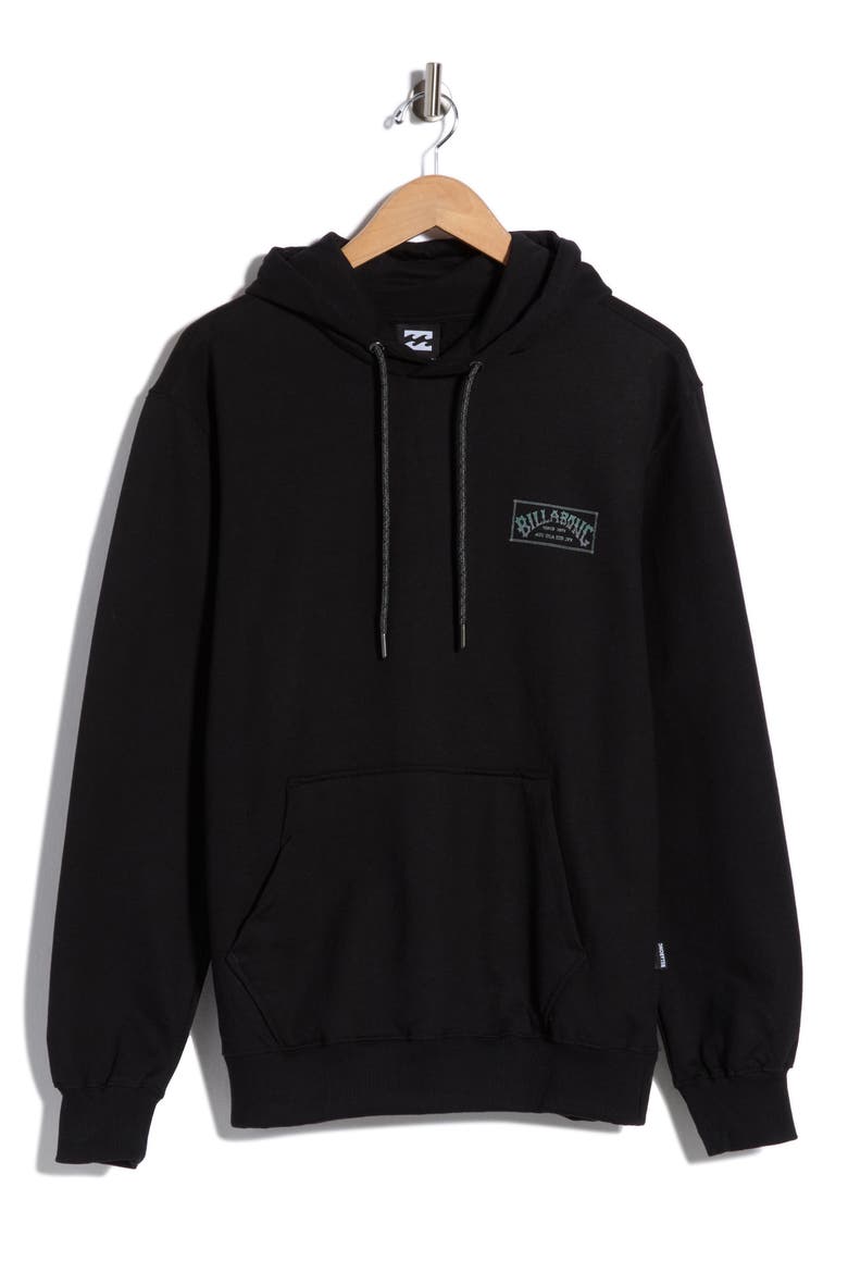 Tweed Graphic Hoodie, Alternate, color, BLACK BEAUTY
