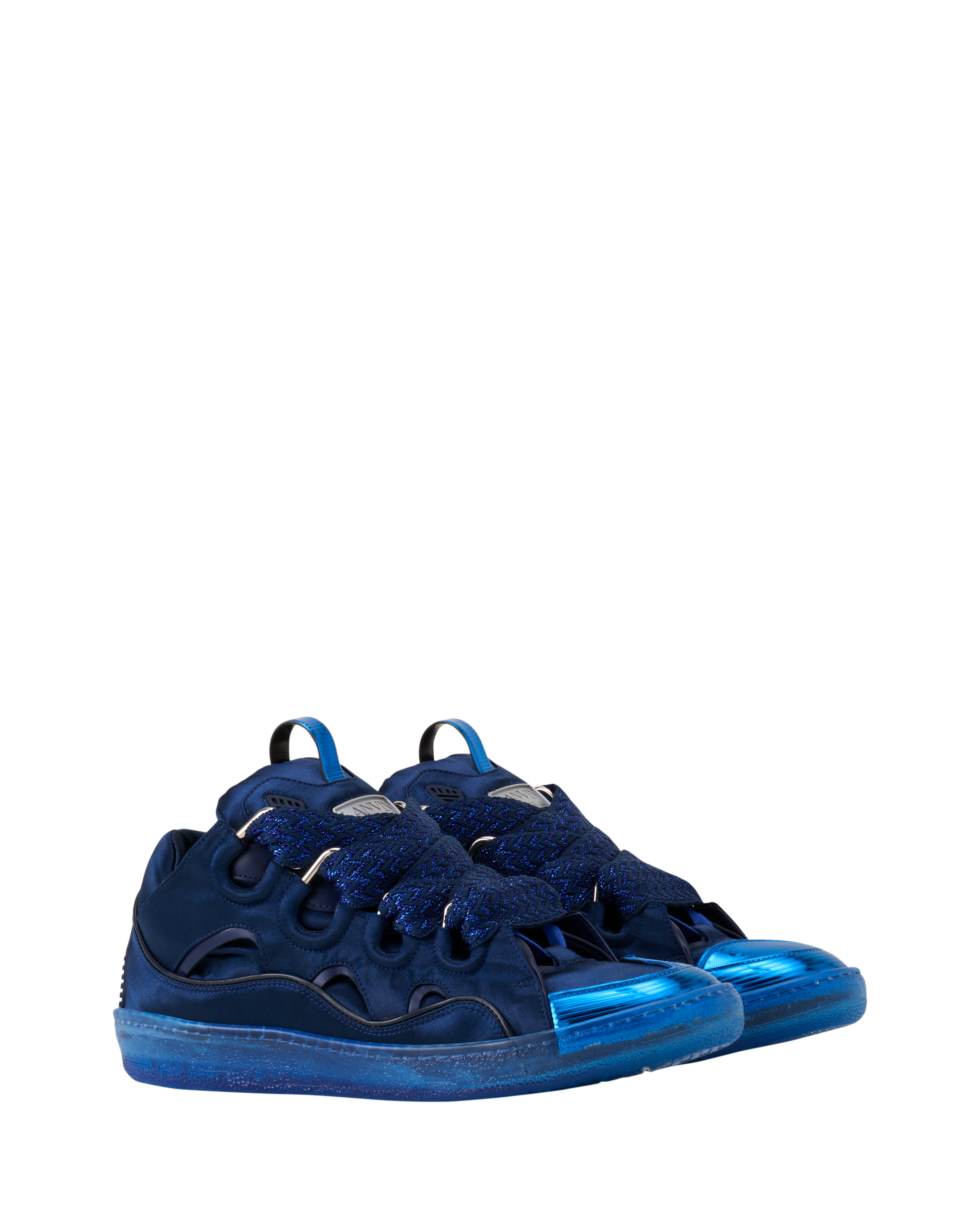 Curb Sneakers In Satin - image 4