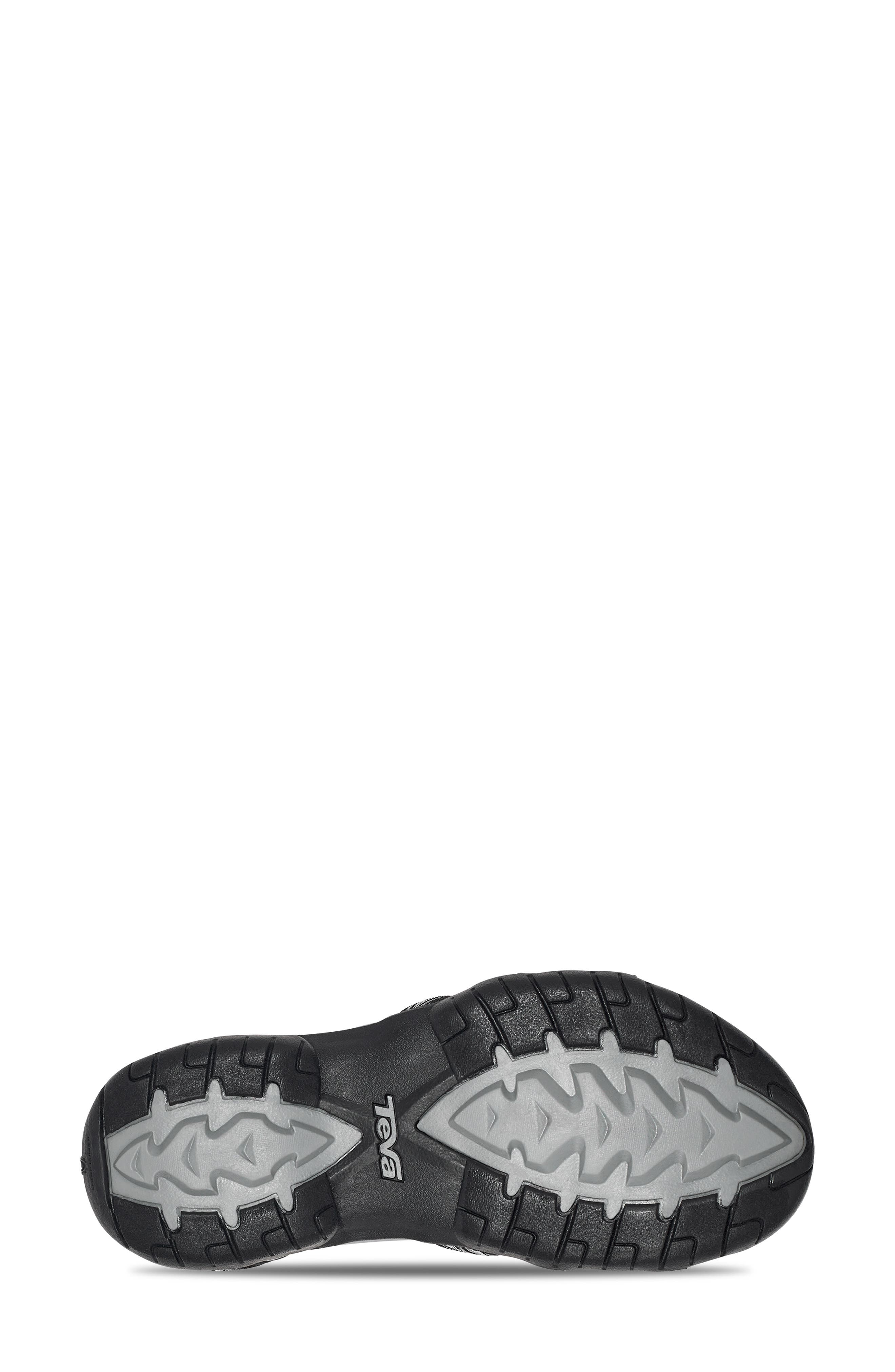 'Tirra' Sandal, Alternate, color, PALMS BLACK/ WHITE