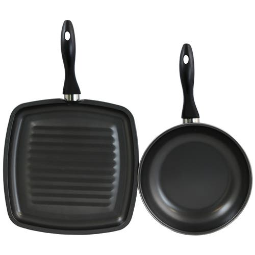 Gibson Westleton 2 Piece Cookware Set Black In Black