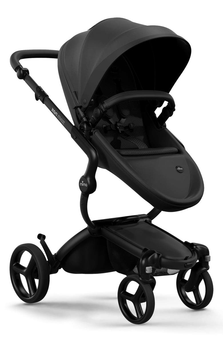 mima Xari MAX Stroller, Main, color, Black / Black / Black