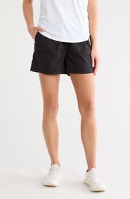 DKNY Drawcord Waist Cotton Shorts