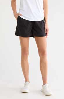 DKNY Drawcord Waist Cotton Shorts