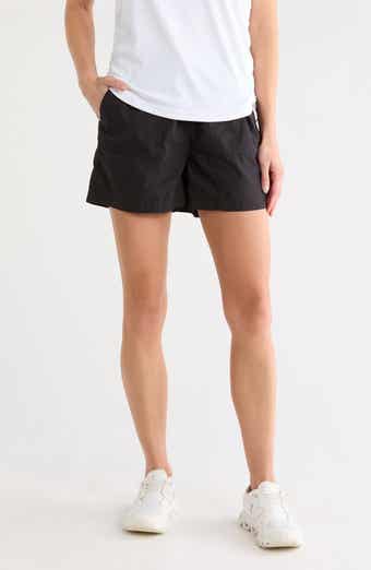 DKNY Drawcord Waist Cotton Shorts