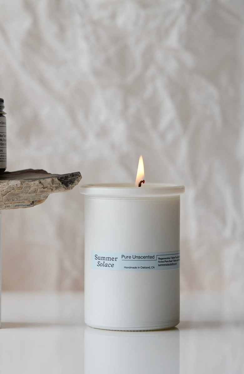 Summer Solace Tallow Pure Unscented Tallow Gift Set, Alternate, color, White / Off-White