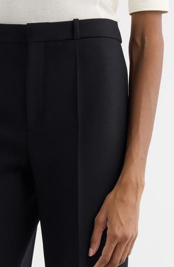パンツ Chloe Wool Crepe Flared Trousers CHLOÉ Wool flared pants | NET-A-PORTER