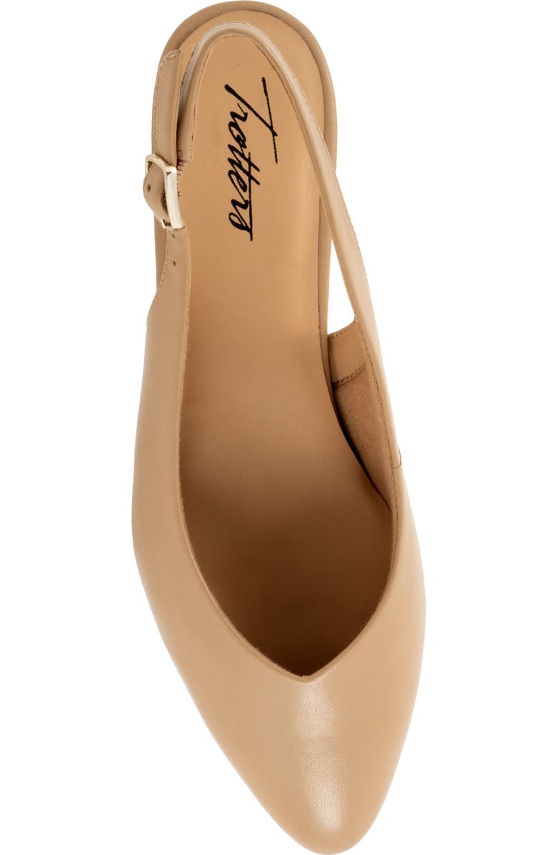 Trotters Jessa Slingback Pump, Alternate, color, Beige