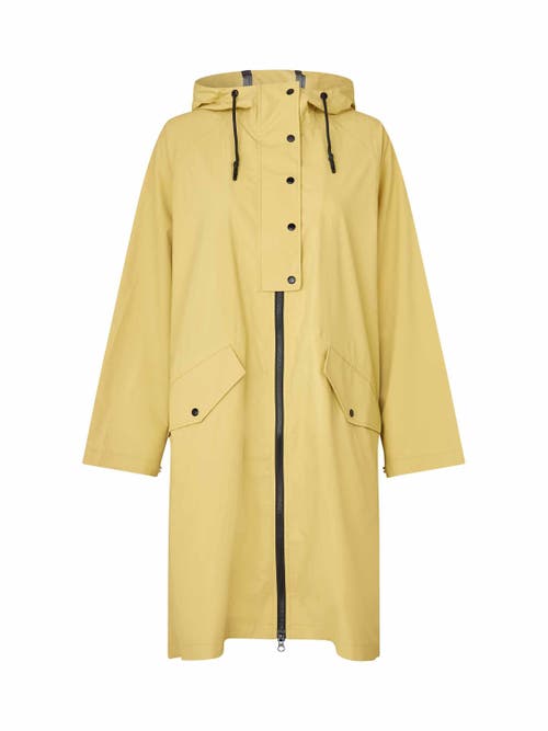 Masai Copenhagen Matheia Long Sleeve Hooded Coat In Green