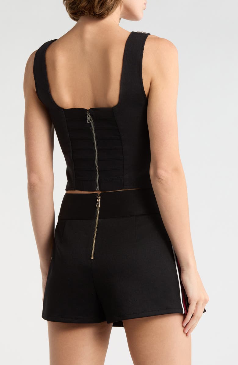 Alice + Olivia Breslin The Who Band Corset Tank, Alternate, color, The Who