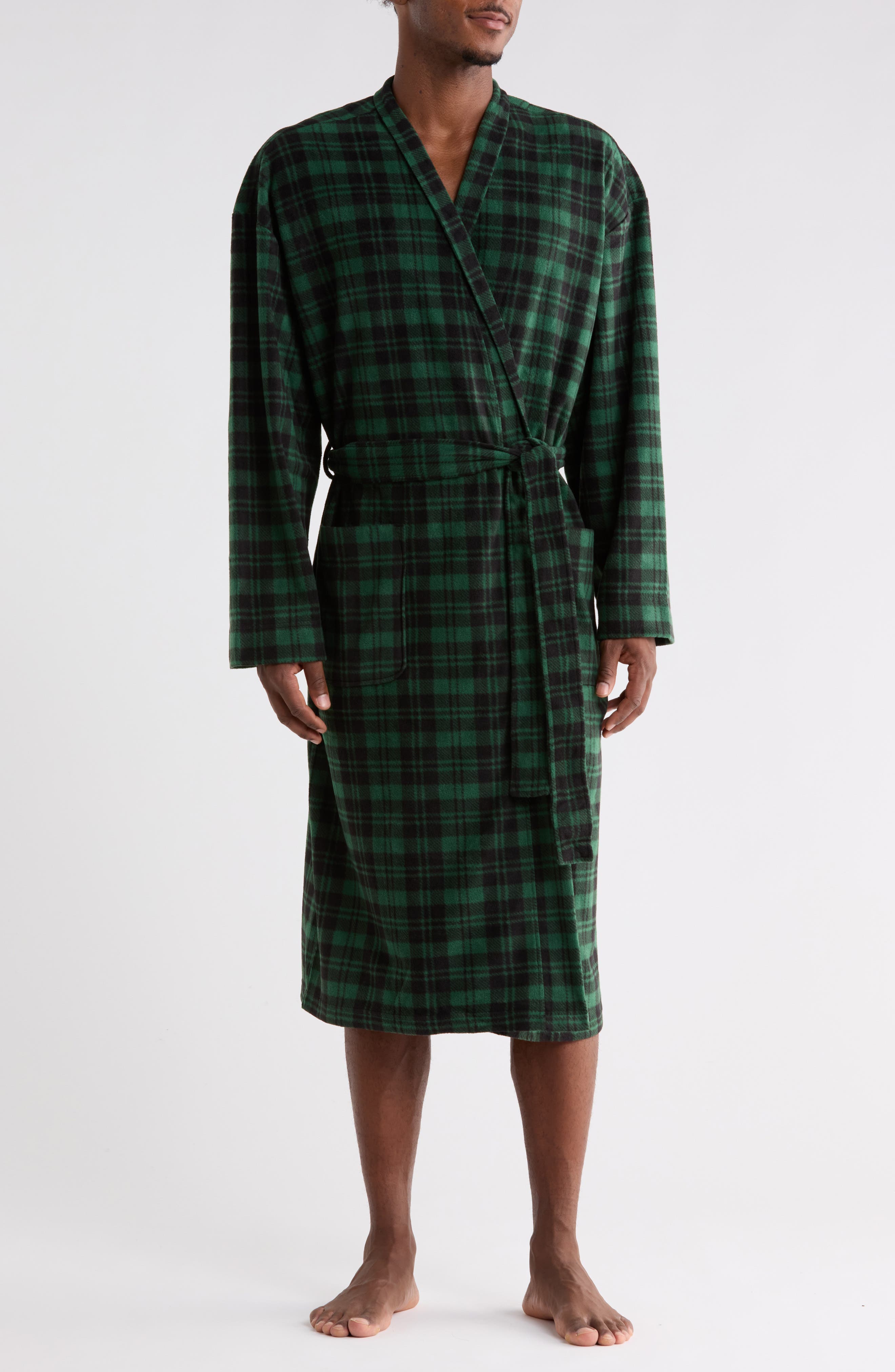 Residence Microfleece Kimono Robe