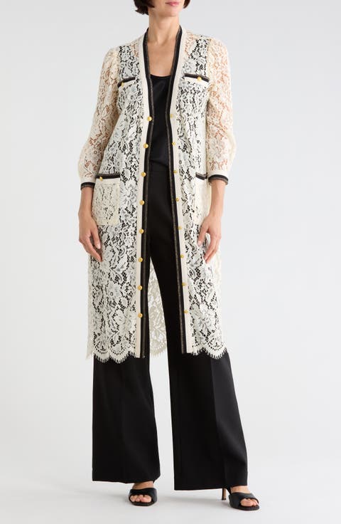 Whisper Lace Cardigan Dress
